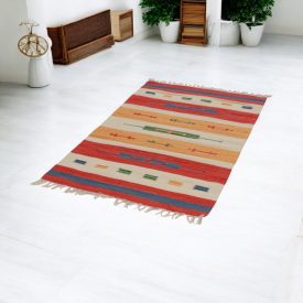 Indyjski dywan Kilim 90x150 nowoczesny dywan kilim