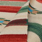 Indyjski Kilim chodnik 60x240 cienki dywan bawełniany