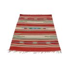 Indyjski dywan Kilim 90x150 cienki dywan bawełniany