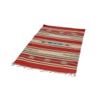 Indyjski dywan Kilim 90x150 cienki dywan bawełniany