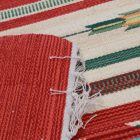 Indyjski dywan Kilim 90x150 cienki dywan bawełniany