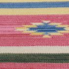 Indyjski nowoczesny kilim 140x200 bawełniany kilim dywan