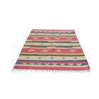 Indyjski nowoczesny kilim 140x200 bawełniany kilim dywan