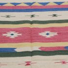 Indyjski nowoczesny kilim 140x200 bawełniany kilim dywan