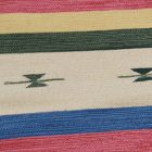 Indyjski nowoczesny kilim 140x200 bawełniany kilim dywan