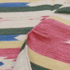 Indyjski nowoczesny kilim 140x200 bawełniany kilim dywan