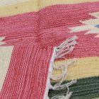 Indyjski nowoczesny kilim 140x200 bawełniany kilim dywan