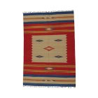 Indyjski dywan Kilim 170x240 nowoczesny dywan kilim bawełniany