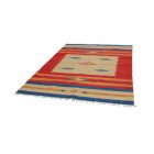 Indyjski dywan Kilim 170x240 nowoczesny dywan kilim bawełniany