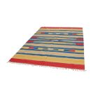 Indyjski dywan Kilim 170x240 nowoczesny dywan kilim bawełniany