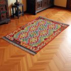 Kilim tkany ręcznie Chobi 84x118 dywan kilim wełniany
