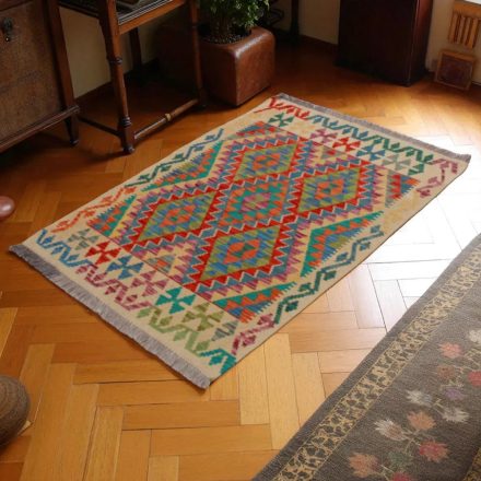 Kilim ręcznie tkany Chobi 87x125 dywan kilim wełniany