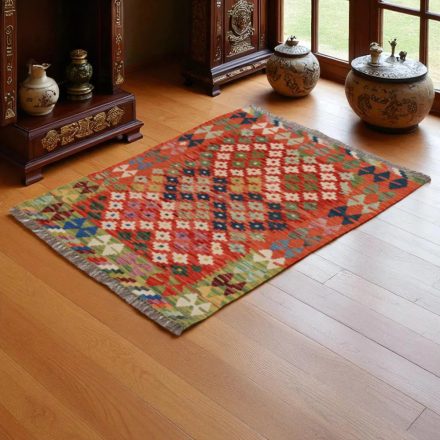 Kilim tkany ręcznie Chobi 91x122 dywan kilim wełniany