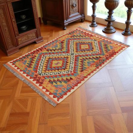 Kilim tkany ręcznie Chobi 150x102 dywan kilim wełniany