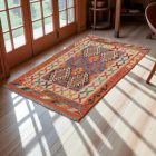 Kilim tkany ręcznie Chobi 158x102 dywan kilim wełniany
