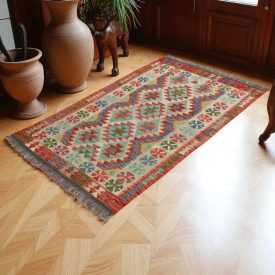 Kilim ręcznie tkany Chobi 157x98 dywan kilim wełniany