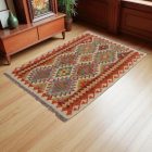 Kilim ręcznie tkany Chobi 145x103 dywan kilim wełniany