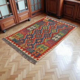 Kilim tkany ręcznie Chobi 152x100 dywan kilim wełniany