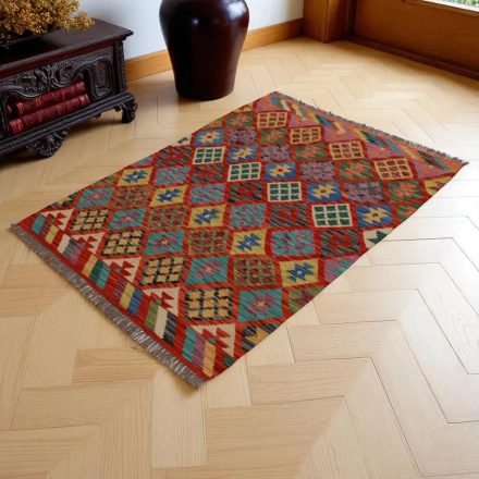 Kilim tkany ręcznie Chobi 145x103 dywan kilim wełniany