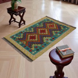 Kilim tkany ręcznie Chobi 144x97 dywan kilim wełniany