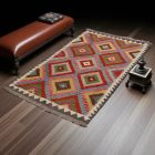 Kilim tkany ręcznie Chobi 156x102 dywan kilim wełniany