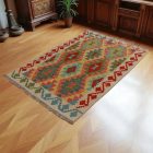 Kilim tkany ręcznie Chobi 157x103 dywan kilim wełniany