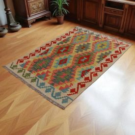 Kilim tkany ręcznie Chobi 157x103 dywan kilim wełniany