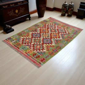 Kilim tkany ręcznie Chobi 148x104 dywan kilim wełniany