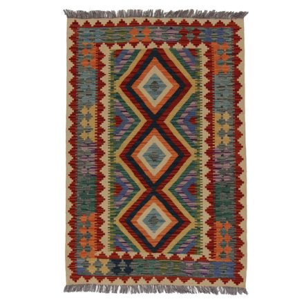 Dywan kilim Chobi 151x101 – ręcznie tkany z wełny w Afganistanie