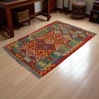 Kilim ręcznie tkany Chobi 150x107 dywan kilim wełniany
