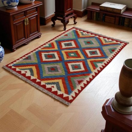 Kilim tkany ręcznie Chobi 142x101 dywan kilim wełniany