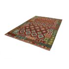 Dywan Kilim wełniany Chobi 203x294 Kilim ręcznie tkany