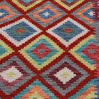 Dywan Kilim wełniany Chobi 203x294 Kilim ręcznie tkany
