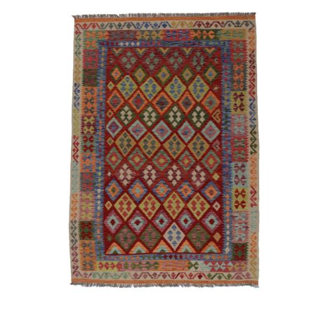 Dywan Kilim wełniany Chobi 201x285 Kilim ręcznie tkany