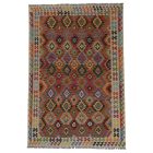 Dywan Kilim wełniany Chobi 197x282 Kilim ręcznie tkany
