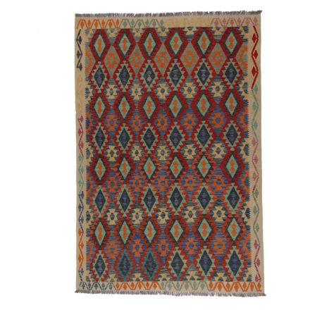 Dywan Kilim wełniany Chobi 203x296 Kilim ręcznie tkany