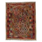 Dywan kilim Chobi 238x299 – ręcznie tkany z wełny w Afganistanie