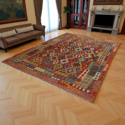 Dywan Kilim wełniany Chobi 250x342 Kilim ręcznie tkany