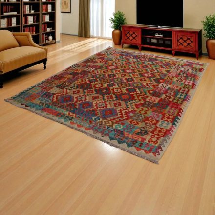 Dywan Kilim wełniany Chobi 248x308 Kilim ręcznie tkany