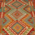 Wyjątkowo długi chodnik kilim Chobi 105x686 – ręcznie tkany