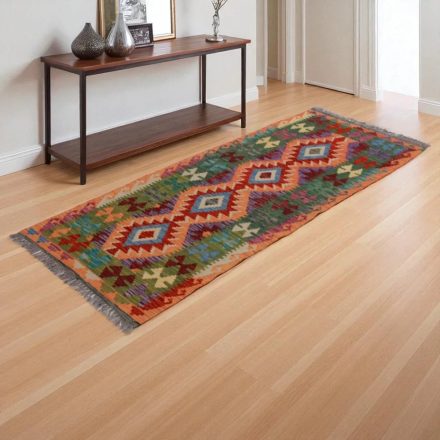 Dywan Kilim wełniany Chobi 78x191 Kilim ręcznie tkany