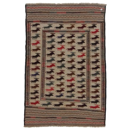 Dywan Kilim tradycyjny Adarskan 129x200 dywan na ścianę