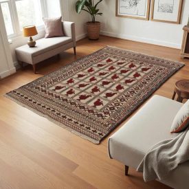 Dywan Kilim tradycyjny Adarskan 130x198 dywan na ścianę