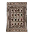 Dywan Kilim tradycyjny Adarskan 128x180 dywan na ścianę
