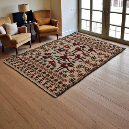 Dywan Kilim tradycyjny Adarskan 119x186 dywan na ścianę