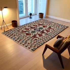 Dywan Kilim tradycyjny Adarskan 121x196 dywan na ścianę