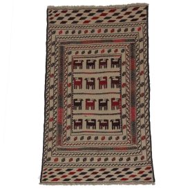 Dywan Kilim tradycyjny Adarskan 112x188 dywan na ścianę