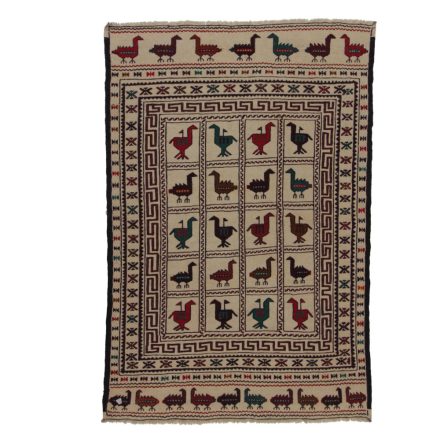 Dywan Kilim tradycyjny Adarskan 126x192 dywan na ścianę