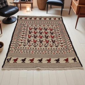 Dywan Kilim tradycyjny Adarskan 122x188 dywan na ścianę