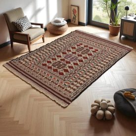 Dywan Kilim tradycyjny Adarskan 123x177 dywan na ścianę
